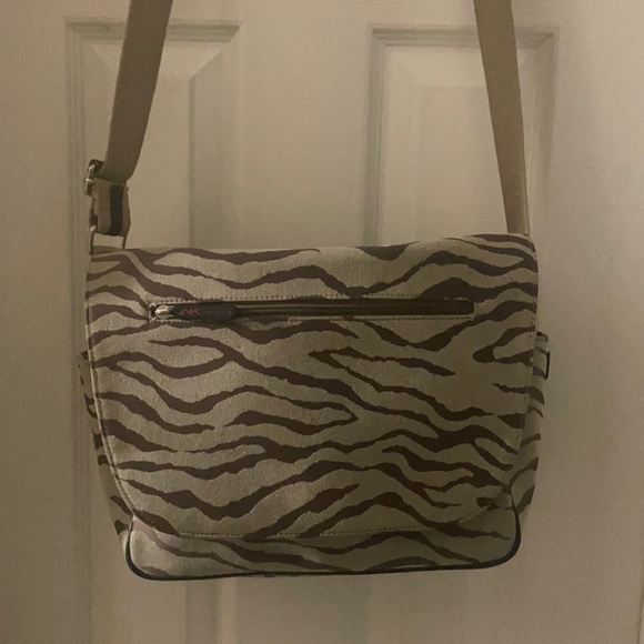 Anne Klein striped Messenger bag - Picture 1 of 12